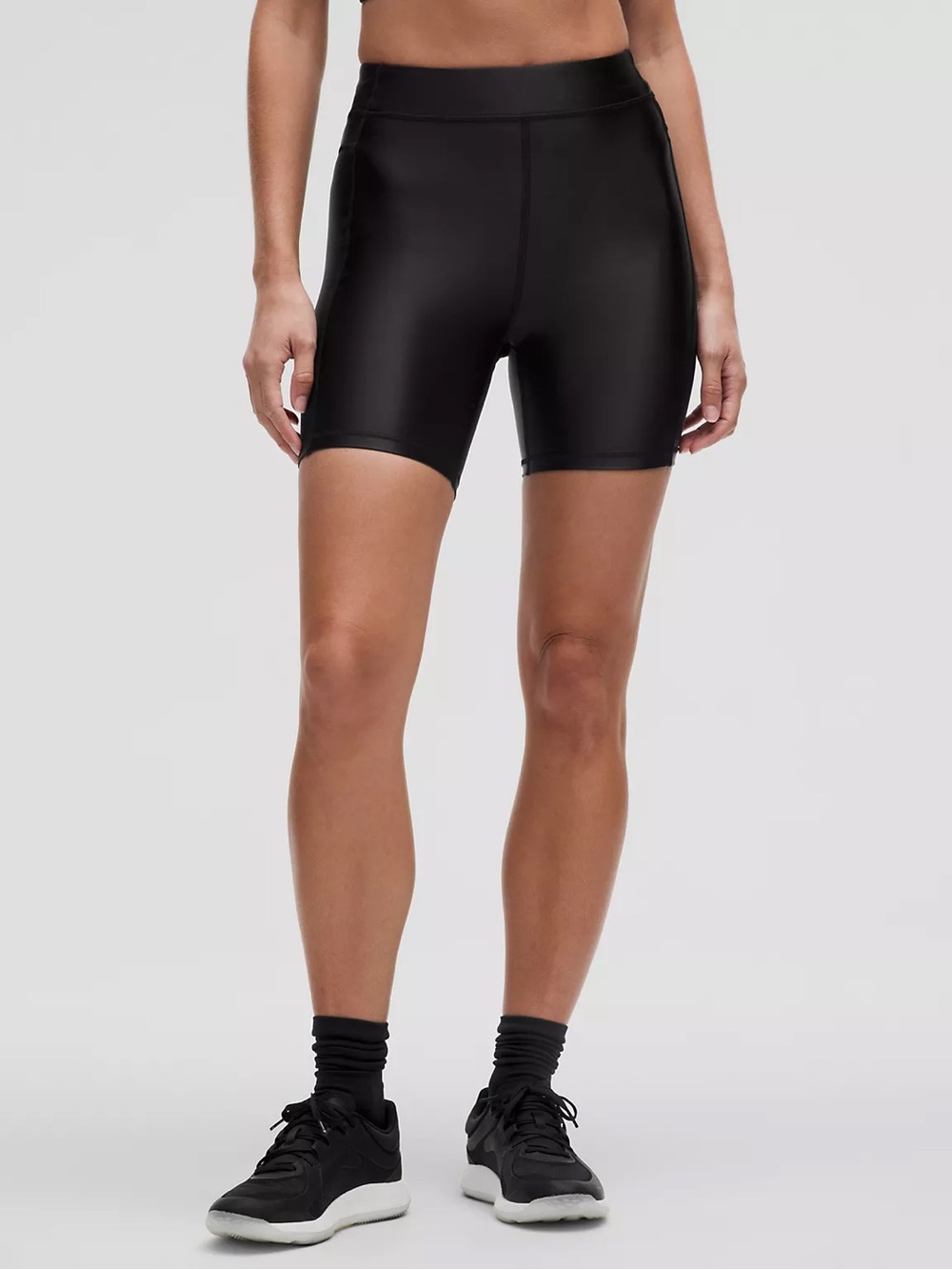 lululemon athletica Shiny High-Rise Run/Bike Shorts (6”)